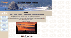 Desktop Screenshot of garyscannonbeachphotos.com